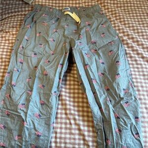 Old Navy Pajama Pants with American Flag Design
